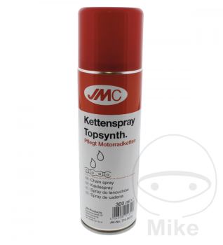 Top synthetic chain spray